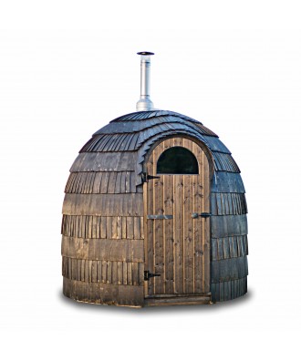 Sauna finlandeza exterioara Igloo pentru 4 persoane | EU